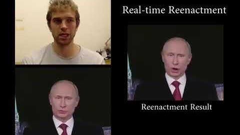 Face2Face Realtime Face Capture and Reenactment of RGB Videos CVPR 2016 Oral
