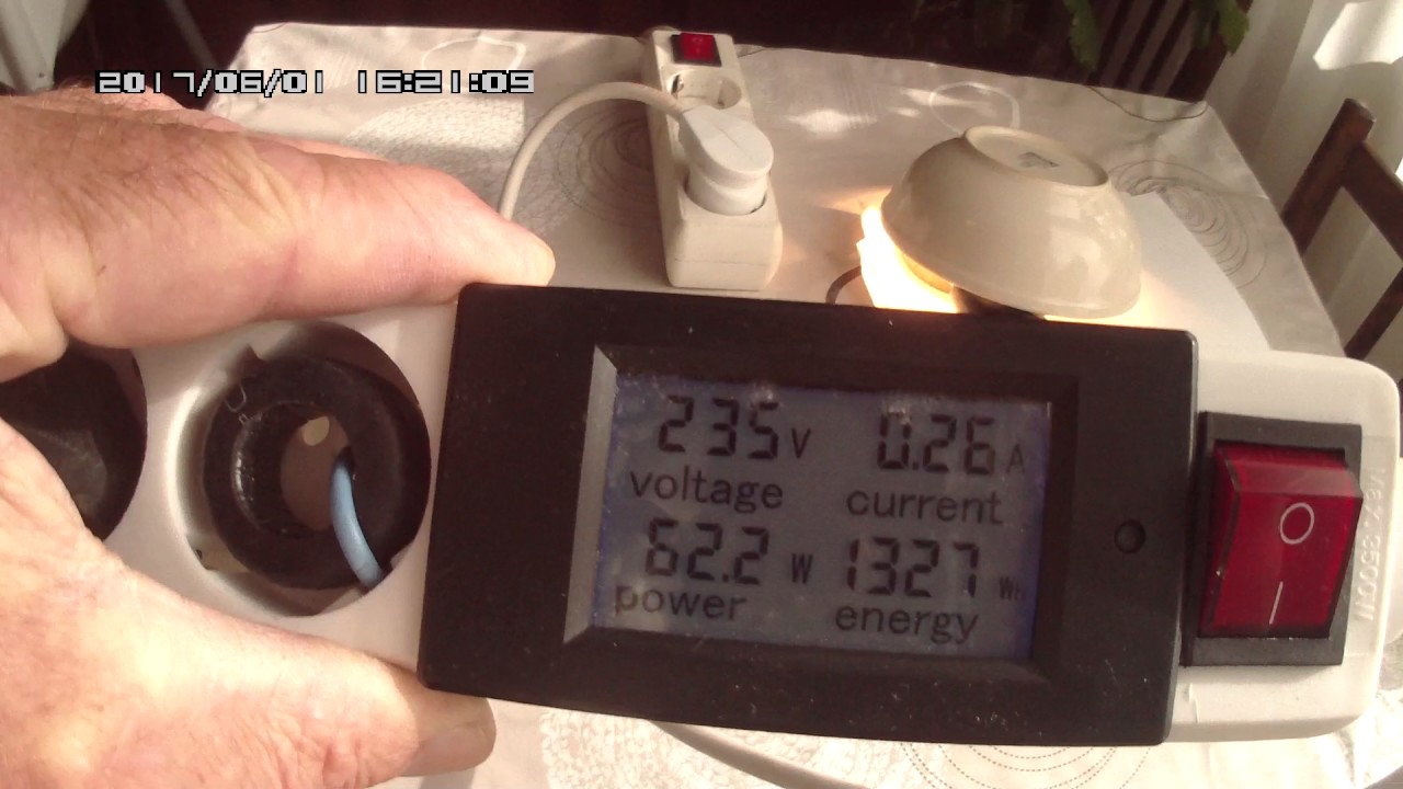 Вольтметр Амперметр вт ток Ампер Вольт метр в корпусе - YouTube