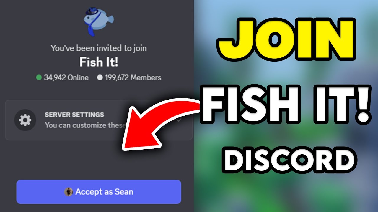 How To Join Roblox Fish It! Discord Server - YouTube