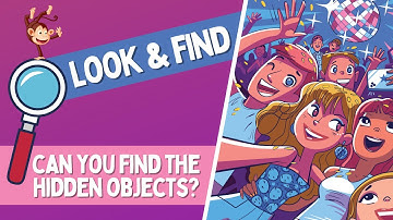 Look and Find! FIND THE HIDDEN OBJECTS - Hidden Object Games for Kids!