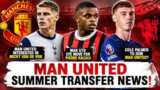 Man United Eye Van de Ven, Kalulu and Stunning Cole Palmer Move