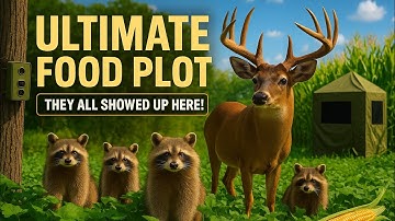 The ULTIMATE Food Plot Experiment 😳🌽 (Trail Cam Reveal!) | BackYard Bounti
