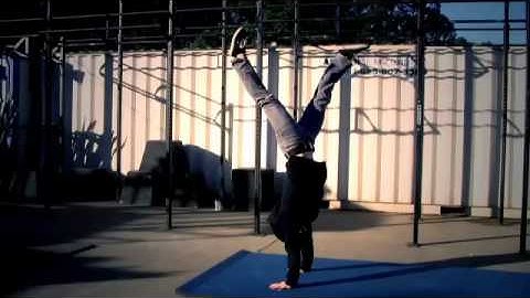 Kick Up to Handstand Progression - Pt.2