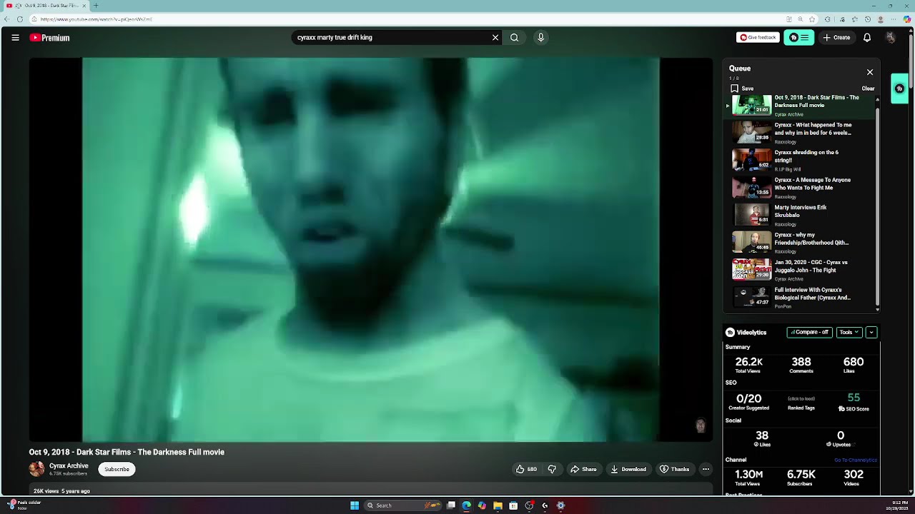 Major Chilla: Cyraxx Makes A Movie | Raxx-O-Ween