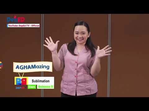 GRADE 3 SCIENCE  QUARTER 1 EPISODE 10 (Q1 EP10): Sublimation