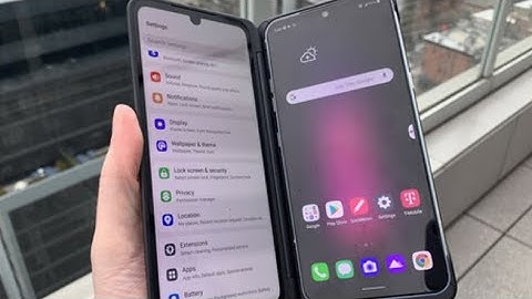 LG V60 thin q Android 11 dual screen firmware update. There are so many improvement s. pt1..