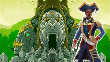 Simone Davies Commodore Running in Lost Jungle Temple Run 2