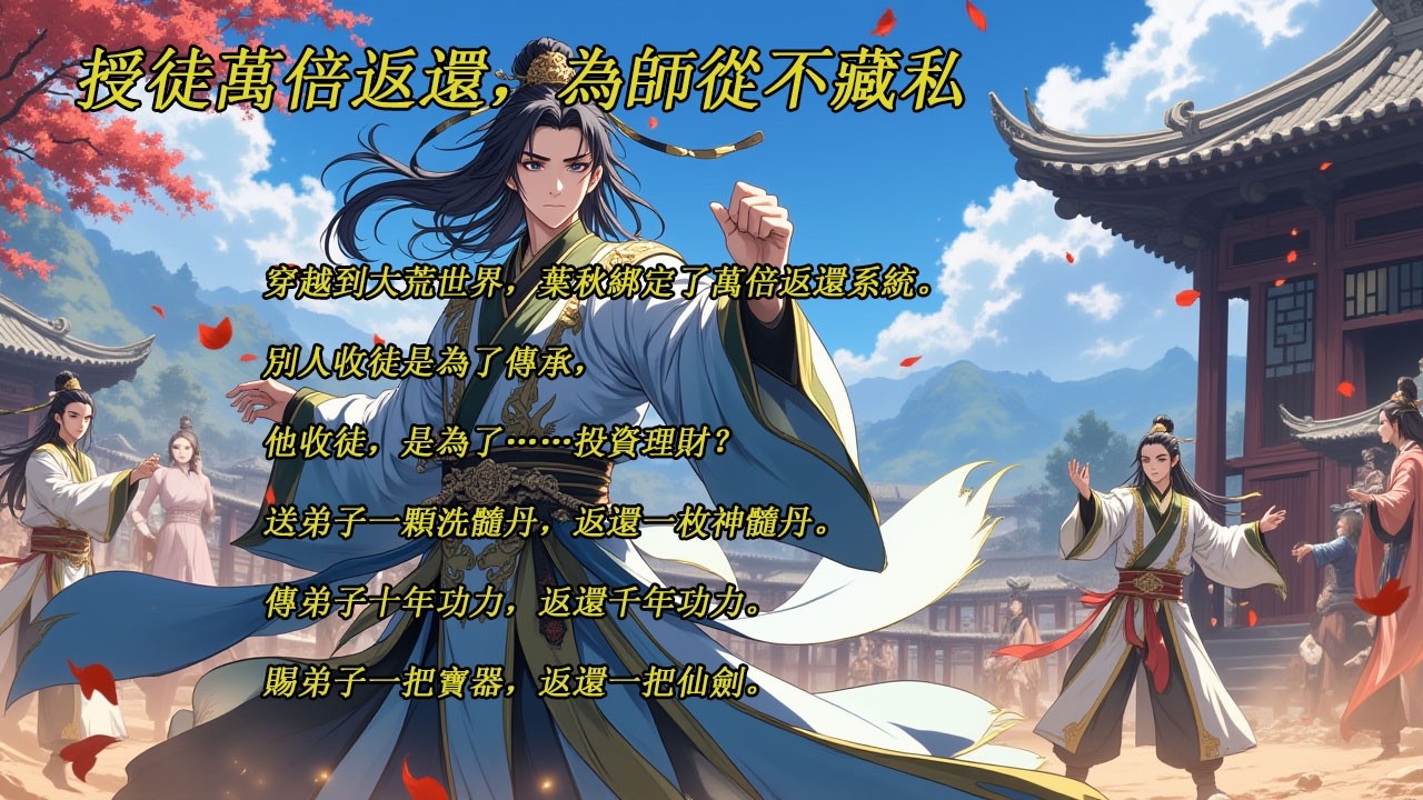 授徒万倍返还，为师从不藏私