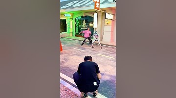 🔥🤖Smooth Moves! Unitree G1 Robot Fight Filming - Third-Person POV, One Take! #robot #humanoidrobot