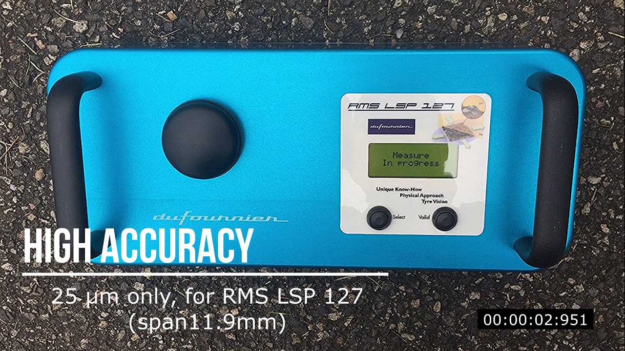Roughness Measurement System by Dufournier YouTube