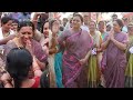 Varun tej mother padmaja konidela campaigning for janasena in pithapuram  pawan kalyan  nagababu