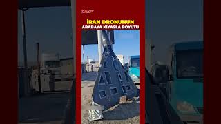 Rus-İran Ortak Yapımı Şahed-136 Dronunun, Otomobillerle Karşılaştırıldığında Büyüklüğü Dikkat Çekti