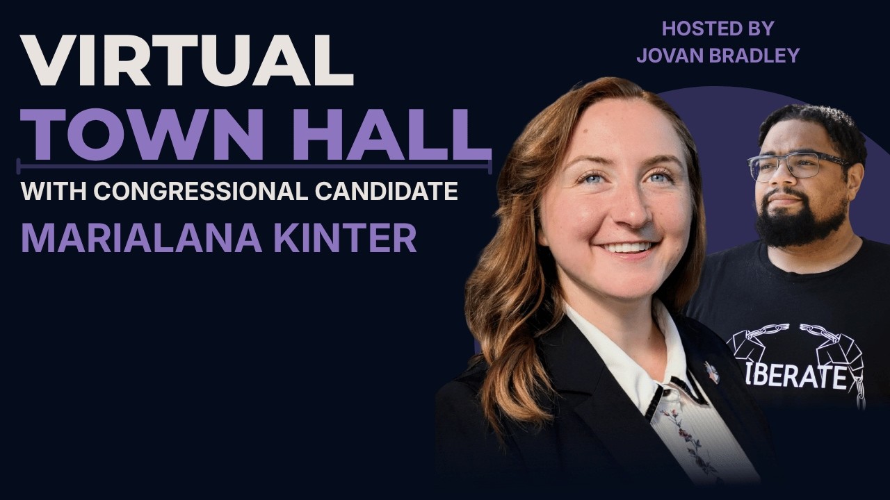 VIRTUAL TOWN HALL: with Democratic Congressional Candidate Marialana Kinter