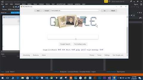Simple Web Browser Using VB.NET