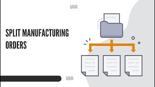 Split Manufacturing Orders Odoo