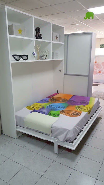Sistema para cama plegable vertical de dos plazas - Herrajes San