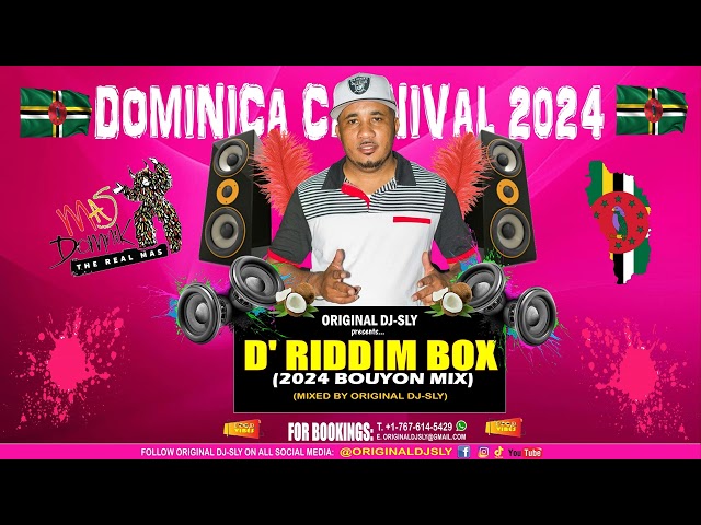 Original DJ-Sly- D' RIDDIM BOX (2024 Bouyon Mix) Ft. Signal Band, Nice, TK, Asa Bantan {Clean Edits} class=
