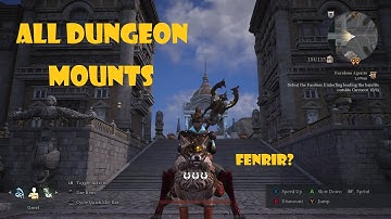 Bless Unleashed All Dungeon Mounts! (Campaign)