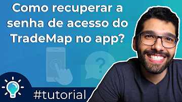 Como recuperar senha do TradeMap?