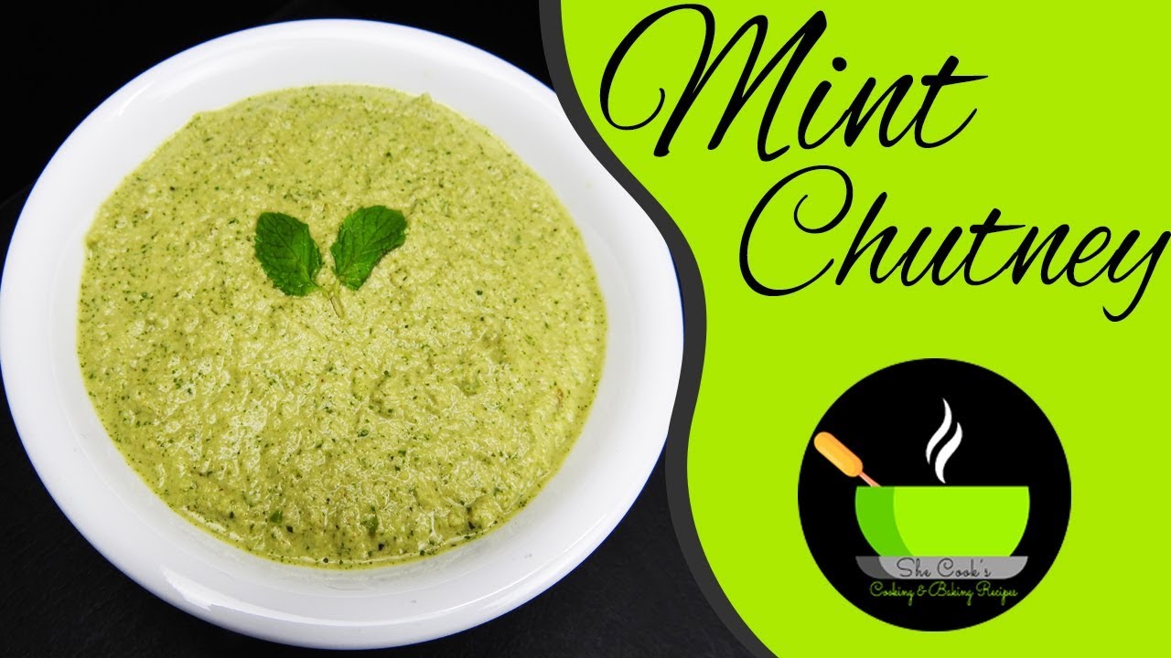 Mint Chutney for Idli or Dosa | Pudina Chutney  | Pudina Pachadi | Pudina Chutney for Idli and Dosa | She Cooks
