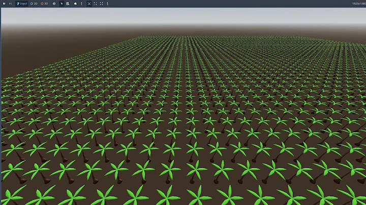 Godot 4 render millions of trees MultiMeshInstance3D gpu instancing tutorial
