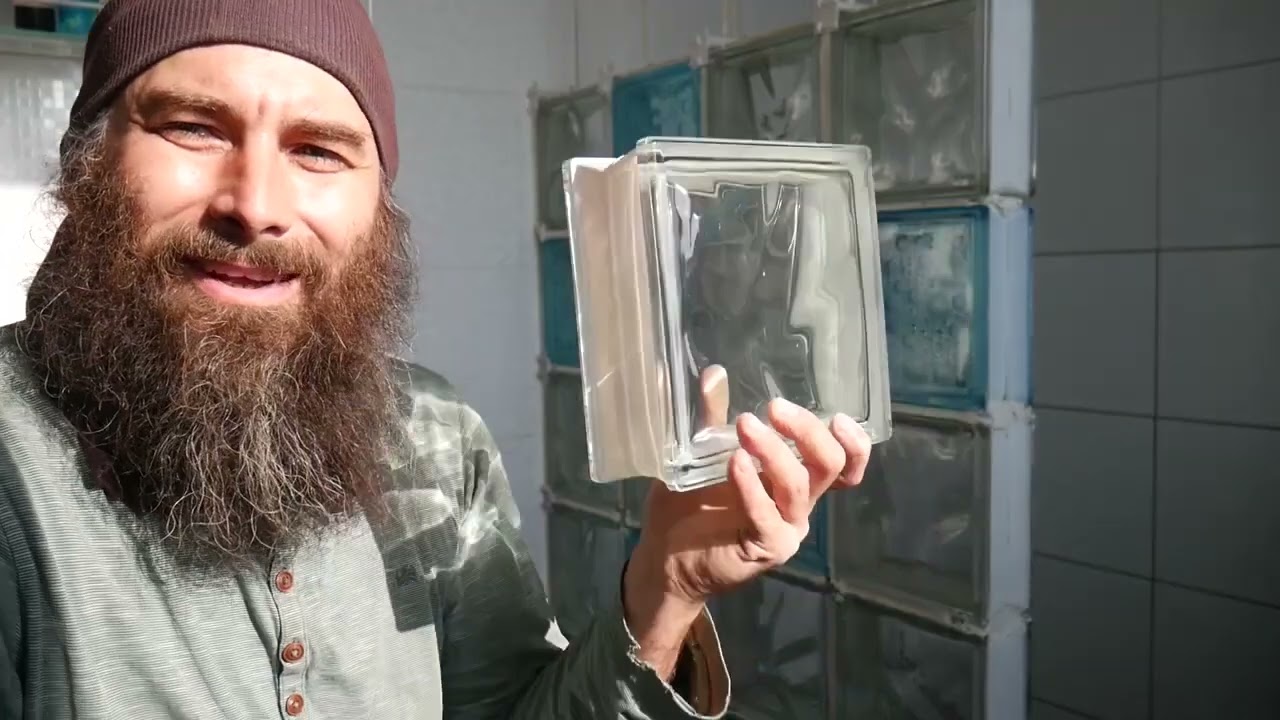 Нюансы кладки стеклоблоков