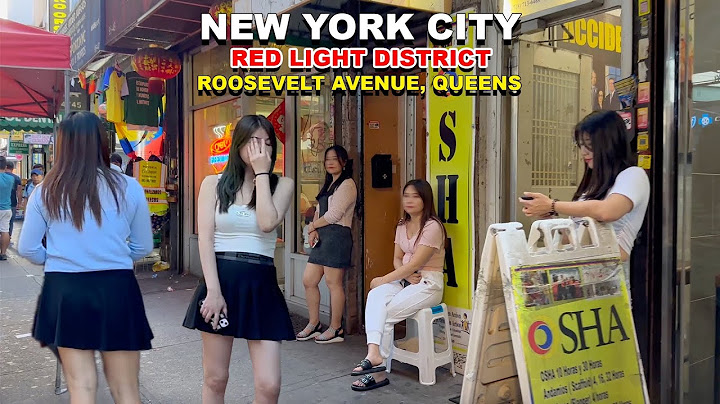 New York City’s Red Light District Walk: Roosevelt Avenue Queens NYC