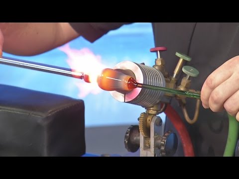 Close Up View Of A Glass Blowing Torch, This glass blowing torch is  basically a lightsaber 🔥🤯, By UNILAD Tech