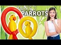 Learn How to Make 2 Bird Balloon Animals: Parrots and Cockatiels