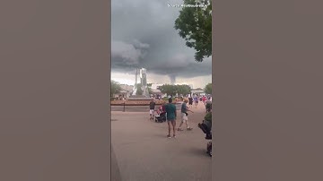 Thumbnail of Disney world tornado #shorts
