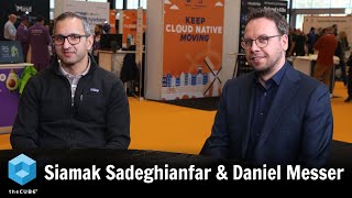 سياماك صادقيانفر ودانيال ميسر، ريد هات | مؤتمر كوبيكون + مؤتمر كلاود نيتف كون الأوروبي 2026 screenshot 4