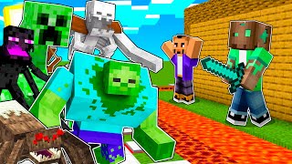 1000 Mutantes vs La Casa Más Segura de Minecraft!