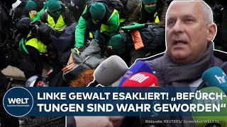 GIEßEN: „Schlechtes Zeichen“ – Innenminister Poseck über das Ausmaß linker Gewalt