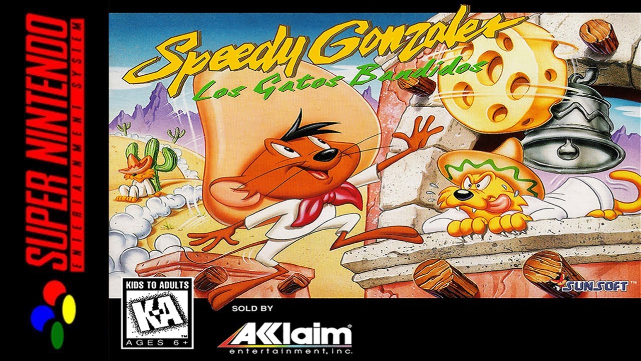 Longplay] SNES - Speedy Gonzales: Los Gatos Bandidos [100%] (4K