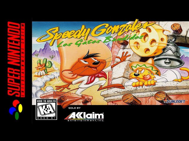 Longplay] SNES - Speedy Gonzales: Los Gatos Bandidos [100%] (4K