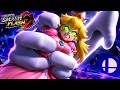 جربت Peach لأول مرة في Super Smash Flash 2 شخصية ماريو 