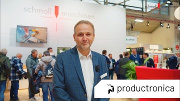 Tour the Schmoll Maschinen Booth at Productronica 2025 with CEO Stephan Kunz