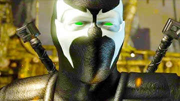 Mortal Kombat XL - Spawn Scorpion PC Mod Performs Intro Dialogues On All Stages Vs All Characters