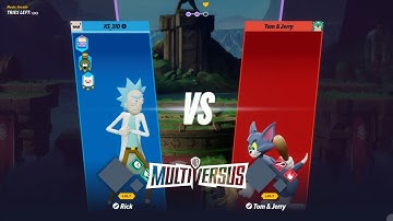 MultiVersus | Rick vs. Tom and Jerry