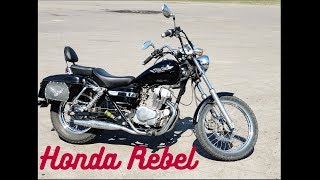 Обзор мотоцыкла HONDA Rebel 125.  Идеальный вариант для новичка