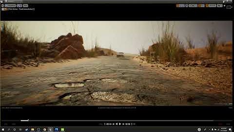 Realistic heat distortion shader for Unreal Engine 4