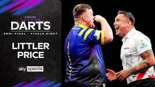 Last leg semi-final THRILLER! | Luke Littler vs Gerwyn Price | Premier League Darts Finals Night