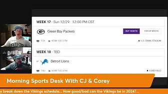 Olympic Medal Etiquette & Vikings Schedule Preview thumbnail