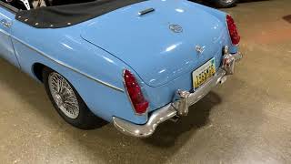 1965 MG MGB Mark I Roadster - Iris Blue 1965 MG MGB Mark I Roadster - Iris Blue