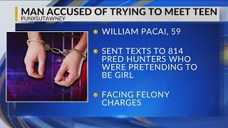 Pennsylvania man accused of trying to meet teen in Punxsutawney