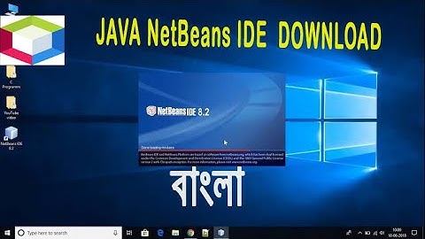 Java Bangla Tutorials 2 : How to download and install  Java  JDK with Netbeans in Bnagla