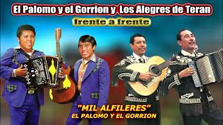 EL PALOMO Y EL GORRION  Y LOS ALEGRES DE TERAN FRENTE A FRENTE MIX  TESOROS DE COLECCION