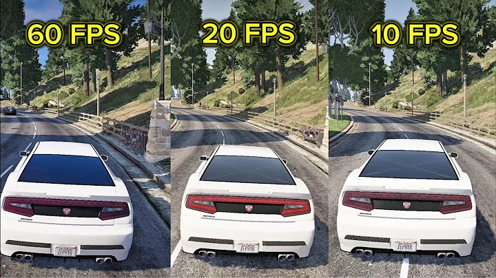 GTA V FPS Comparison: 1 FPS vs 5 vs 10 vs 20 vs 24 vs 30 vs 60 vs 90 – INSANE Difference!