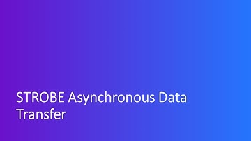 GATE CSE COA Tutorial Series Ch - 11- 4 | Asynchronous Data Transfer | STROBE