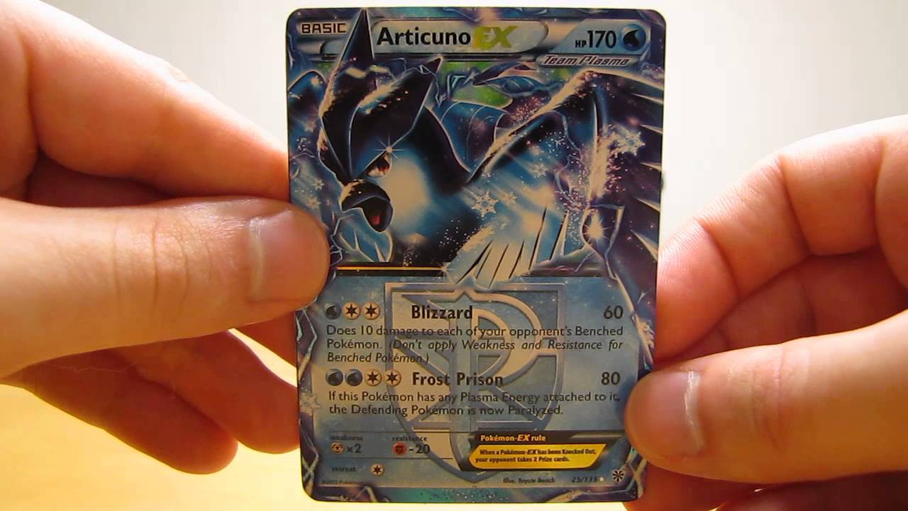 3 Plasma Storm EX Pokemon Cards (BCBM)